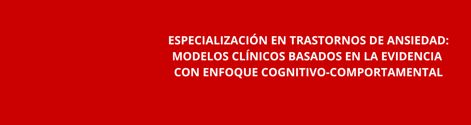 Especialización Ansiedad 2do cuatr